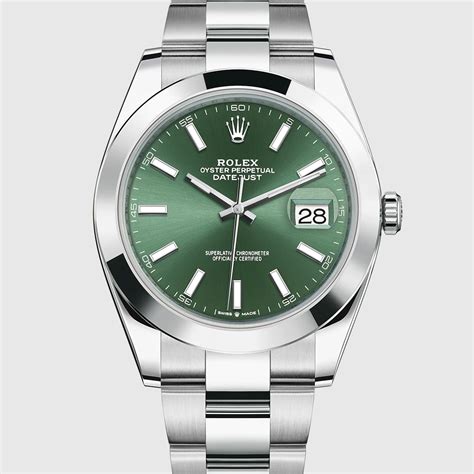 126300 rolex green